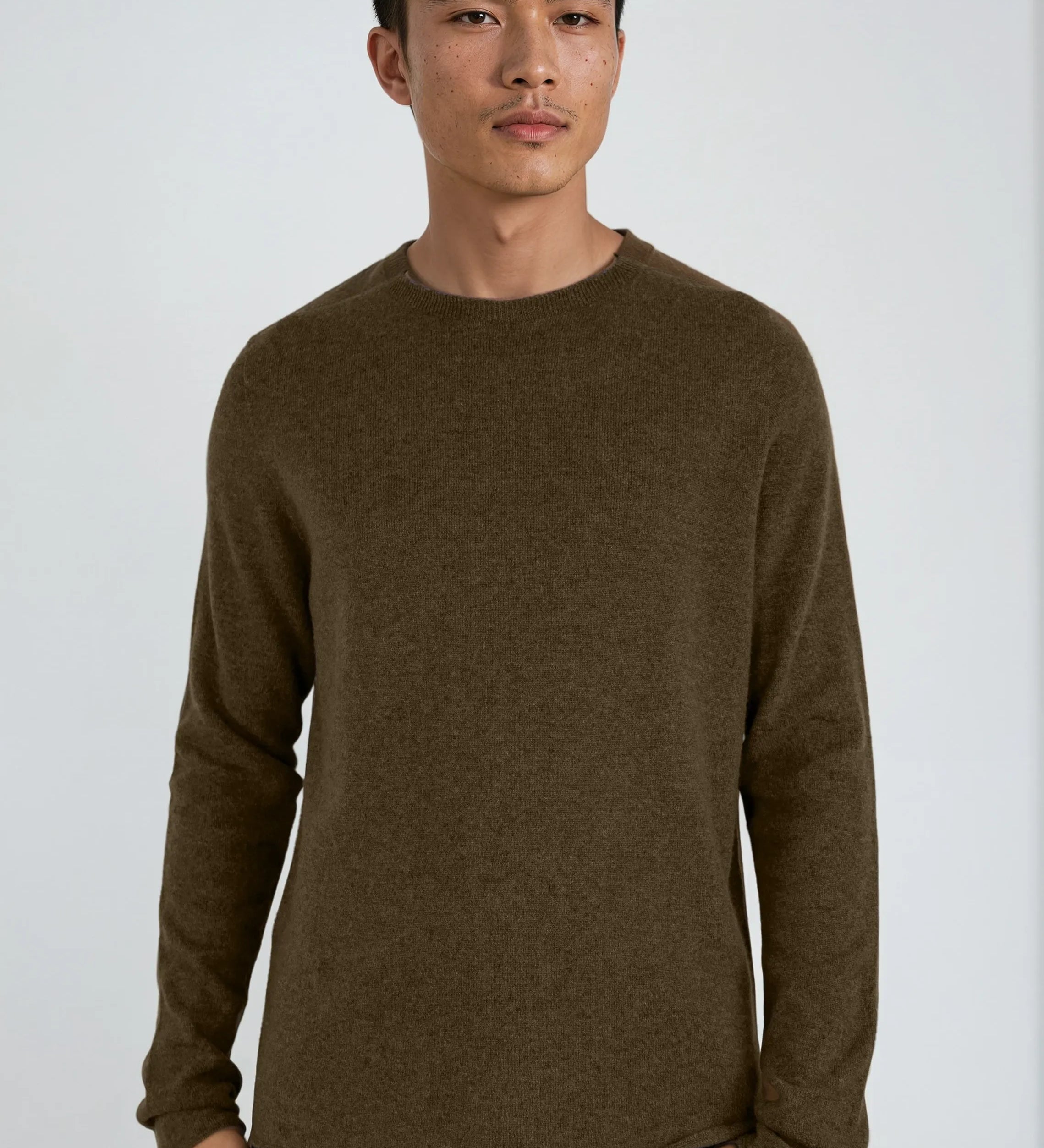 Breathable cashmere sweater with a tee-like fit, designed in Telluride and made in the USA. Ideal for layering or packing light.