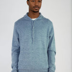 Unisex cashmere hoodie designed in Telluride and made in the USA. Wear it skiing, over a dress, or lounging in quiet luxury.