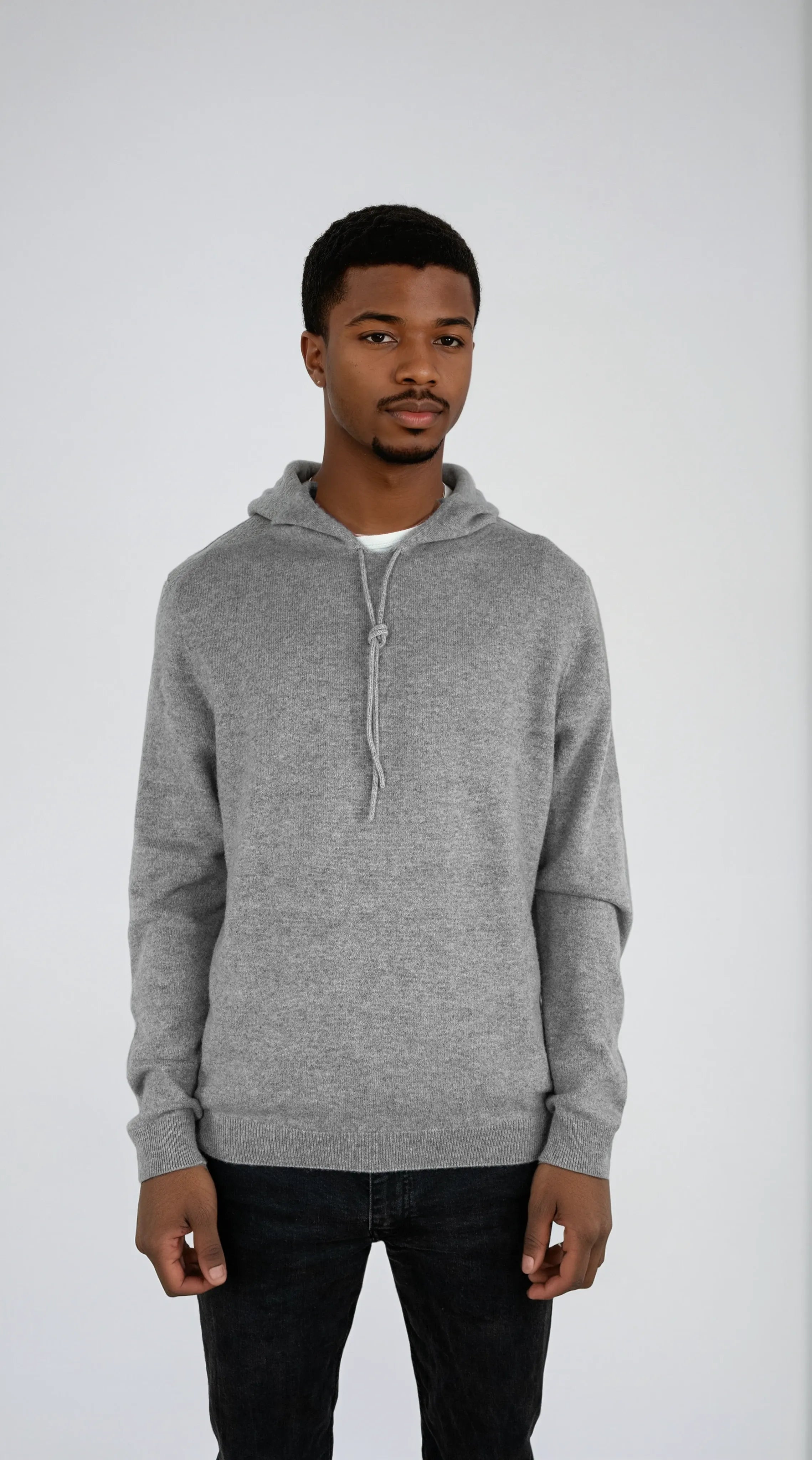 Unisex cashmere hoodie designed in Telluride and made in the USA. Wear it skiing, over a dress, or lounging in quiet luxury.