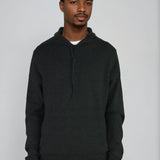 Unisex cashmere hoodie designed in Telluride and made in the USA. Wear it skiing, over a dress, or lounging in quiet luxury.