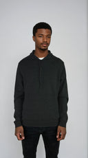 Unisex cashmere hoodie designed in Telluride and made in the USA. Wear it skiing, over a dress, or lounging in quiet luxury.