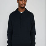 Unisex cashmere hoodie designed in Telluride and made in the USA. Wear it skiing, over a dress, or lounging in quiet luxury.