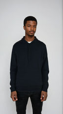 Unisex cashmere hoodie designed in Telluride and made in the USA. Wear it skiing, over a dress, or lounging in quiet luxury.