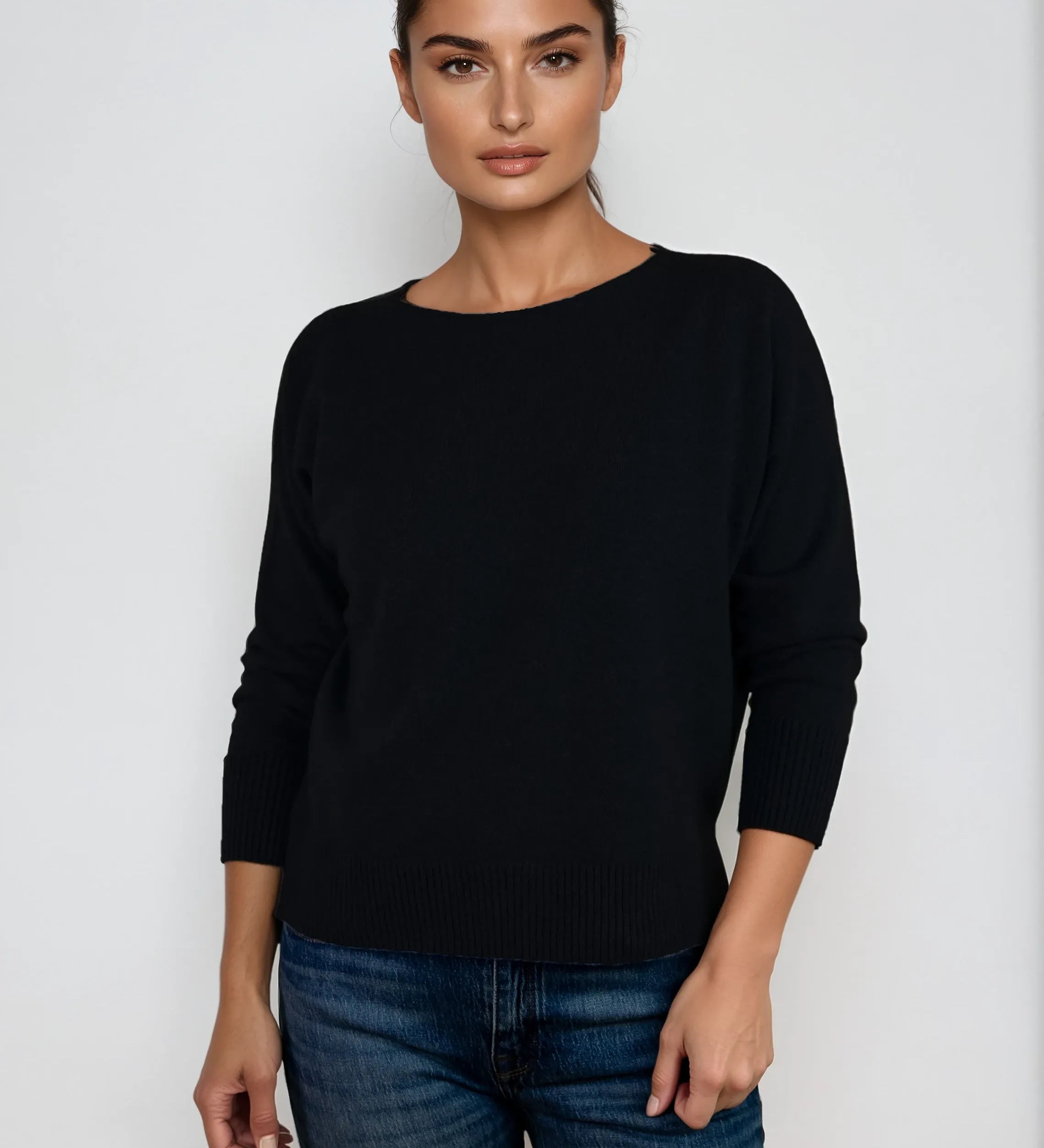 Minimalist cashmere robe coat with no buttons, designed in Telluride and made in the USA. Perfect for moms, errands, or cozy mornings.
