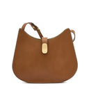 Il Bisonte Atelier hobo bag in chocolate smooth vegetable-tanned Italian leather