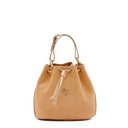 Il Bisonte leather bucket bag in natural vegetable-tanned Tuscan leather