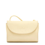 Il Bisonte Linea 1978 crossbody bag in milk vegetable-tanned Italian leather