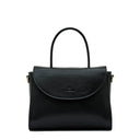 Il Bisonte Linea 1978 handbag in black vegetable-tanned Italian leather