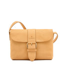 Il Bisonte Linea 1990 crossbody bag in natural vegetable-tanned Italian leather