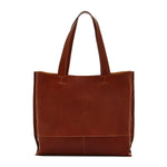 Il Bisonte Talamone tote bag in sepia vegetable-tanned Italian leather