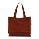 Il Bisonte Talamone tote bag in sepia vegetable-tanned Italian leather