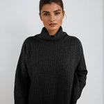 Not too slouchy, not too fitted — this cashmere favorite is made with natural fibers and designed in Telluride for everyday elegance.