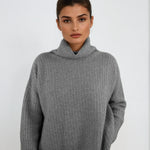 Not too slouchy, not too fitted — this cashmere favorite is made with natural fibers and designed in Telluride for everyday elegance.