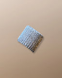 Simon Alcantara Ether Pulse sterling silver ear cuff with handwoven silver cord