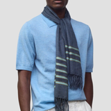 Begg X Co Staffa Ainsley Denim Teal