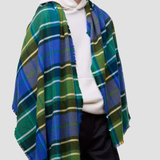 Begg X Co Alloa Fletcher Stole Gree Blue