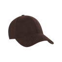 Varsity Headwear Legacy Structured Alcantara cap in Fondente Brown