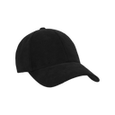 Varsity Headwear Legacy Structured Alcantara cap in Notte Black