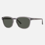 Vuarnet Belvedere 02 Small sunglasses with Grey Polarlynx mineral lenses, timeless lifestyle frame with balanced curves and Vuarnet logo on temple