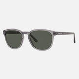 Vuarnet Belvedere 02 Small sunglasses with Grey Polarlynx mineral lenses, timeless lifestyle frame with balanced curves and Vuarnet logo on temple