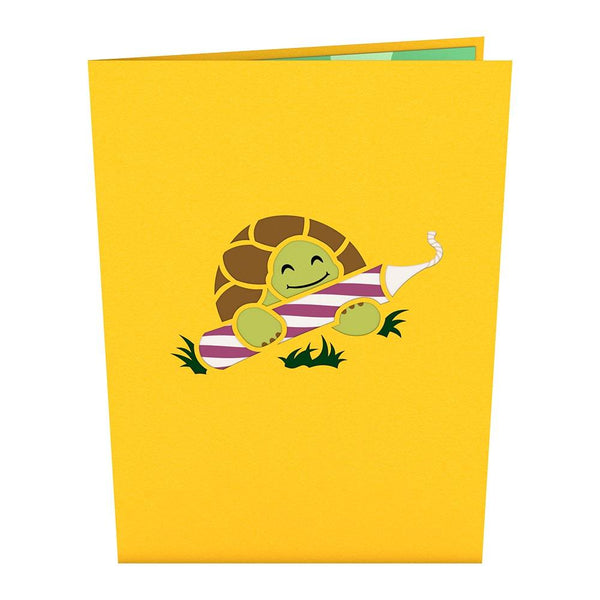 Celebration Turtle Pop Up Card