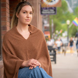 The Emma | Custom Cashmere Poncho | Made for You with Natural Fibers