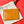Il Bisonte Salina Cowhide Card Case - Orange