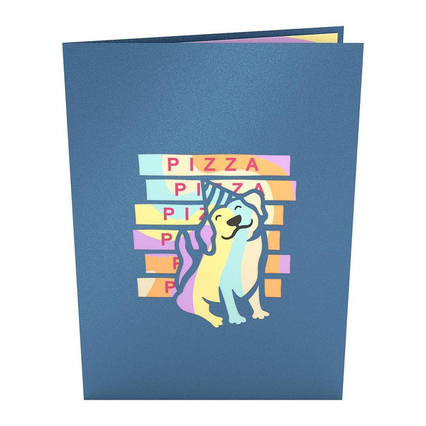 Party Dog Pop Up Card
